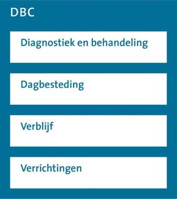 dagbesteding, verblijf, en verrichtingen. Per categorie wordt toegelicht wat kan worden geregistreerd, wie mag registreren en hoe dat moet gebeuren.