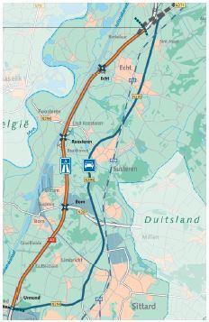 In de in 2006 uitgebrachte Netwerkanalyse Zuid-Limburg (2006, een gezamenlijk product van provincie Limburg, Rijkswaterstaat Limburg en verschillende gemeentes) is geconcludeerd dat de doorstroming