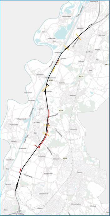 overigens ook voor bestaande leidingtracés binnen de grenzen van het ontwerptracébesluit.