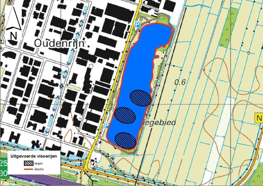 - Plas Strijkviertel te Utrecht- 4 Uitvoering van het visserijkundig onderzoek 4.1 Visstandbemonstering De visstandbemonstering is uitgevoerd met behulp van de zegen en het elektrovisapparaat.