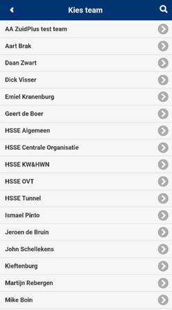 3. Het formulier Melding verschijnt. Vul alles kort en bondig maar duidelijk in! Figuur 20 Figuur 21 a. Team i.