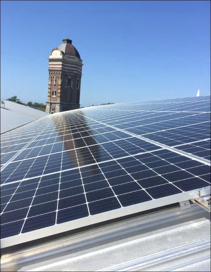 Dunea investeert in de waarde van water, biodiversiteit en schone energie Speerpunt 1 van het MVO Beleid Nu 850 zonnepanelen. In 2019 6400.