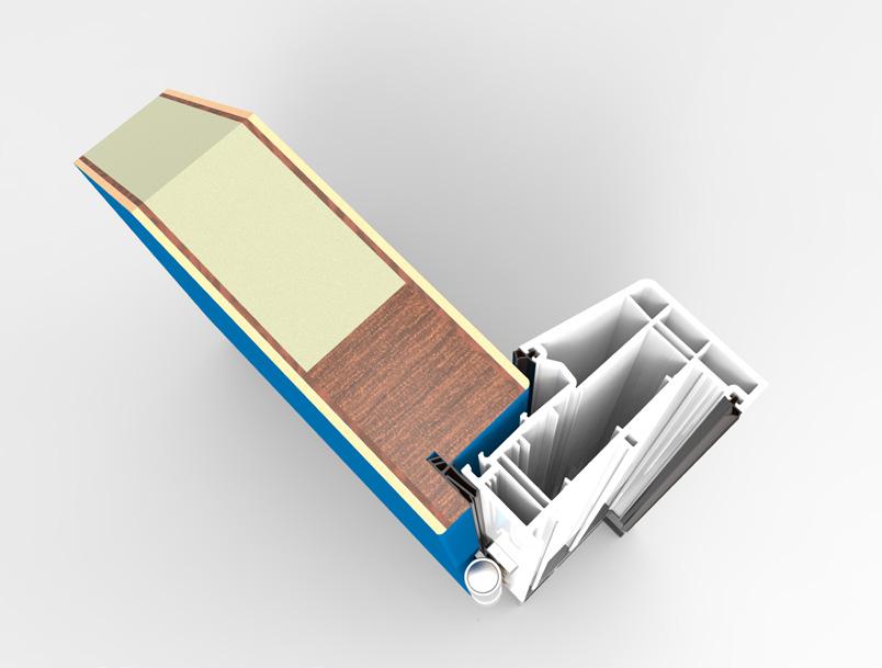 houtachtige deur. Het KaiCombi Concept is tot stand gekomen door intensief marktonderzoek en samenwerking met toonaangevende bedrijven in de kunststofverwerkende industrie.