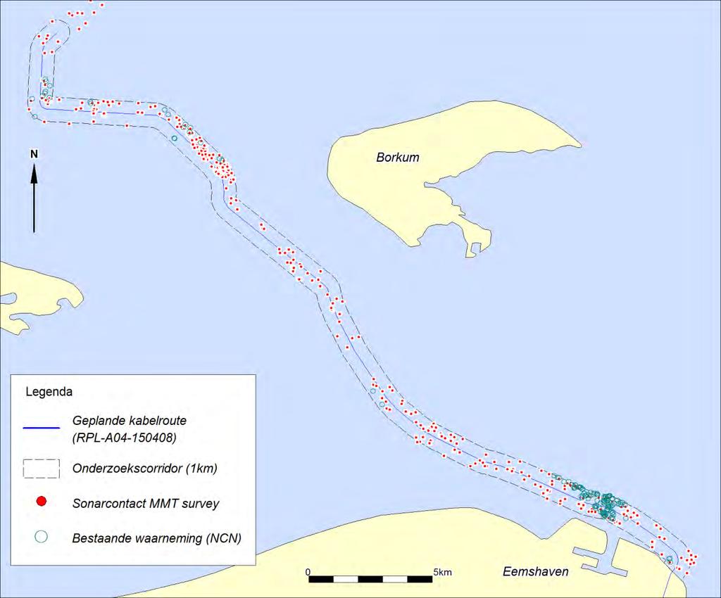 Inventariserend veldonderzoek (opwaterfase) Offshore kabeltracé COBRAcable Afbeelding 15.