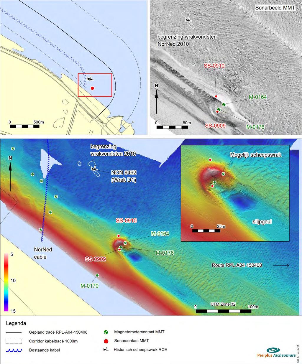 Inventariserend veldonderzoek (opwaterfase) Offshore kabeltracé COBRAcable Afbeelding 18.