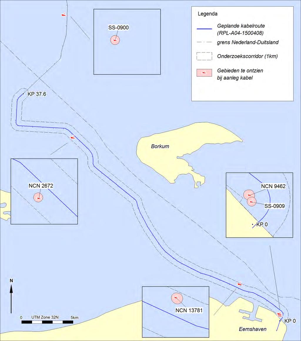Inventariserend veldonderzoek (opwaterfase) Offshore kabeltracé COBRAcable Afbeelding 23.