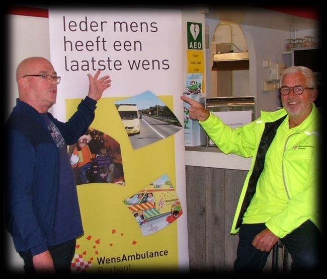 WensAmbulance Brabant brengt terminaal zieke mensen nog één keer naar hun favoriete plek. U wordt die dag begeleid door professionele vrijwilligers.