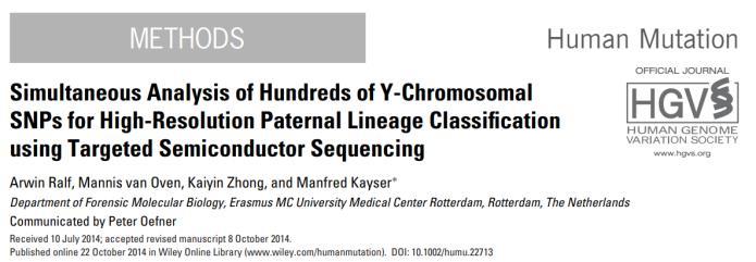 chr pos marker_name haplogroup mutation anc chry 14231291 L1118 A0-T T->C T chry 14496439 L1120 A0-T G->T G chry 14496448 L1121 A0-T G->A G chry 15467768 L1125 A0-T A->G A chry 16661010 L1130 A0-T
