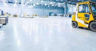 Industriële vloeren In een moderne productieomgeving moet de vloer vaak bestand zijn tegen chemicaliën en/of tegen mechanische belasting.