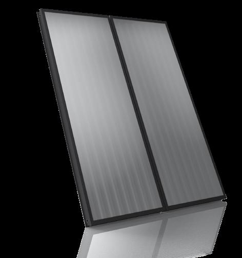 Comfort Flexibel zonnesysteem voor drukloze (drain-back) zonnesystemen en zonnesystemen onder druk Warm kraantjeswater en verwarming ondersteund door zonne-energie Zeer efficiënte vlakke