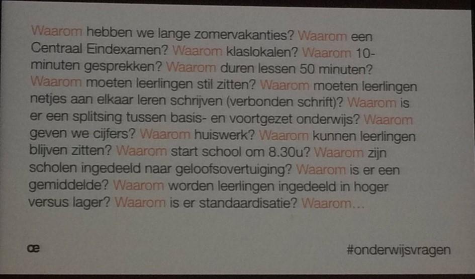 Doel van het onderwijs Wat is het doel van onderwijs? Waarom geven wij eigenlijk onderwijs? Waarom vindt u als ouder het belangrijk dat uw kind van onderwijs volgt? Het zijn belangrijke vragen.