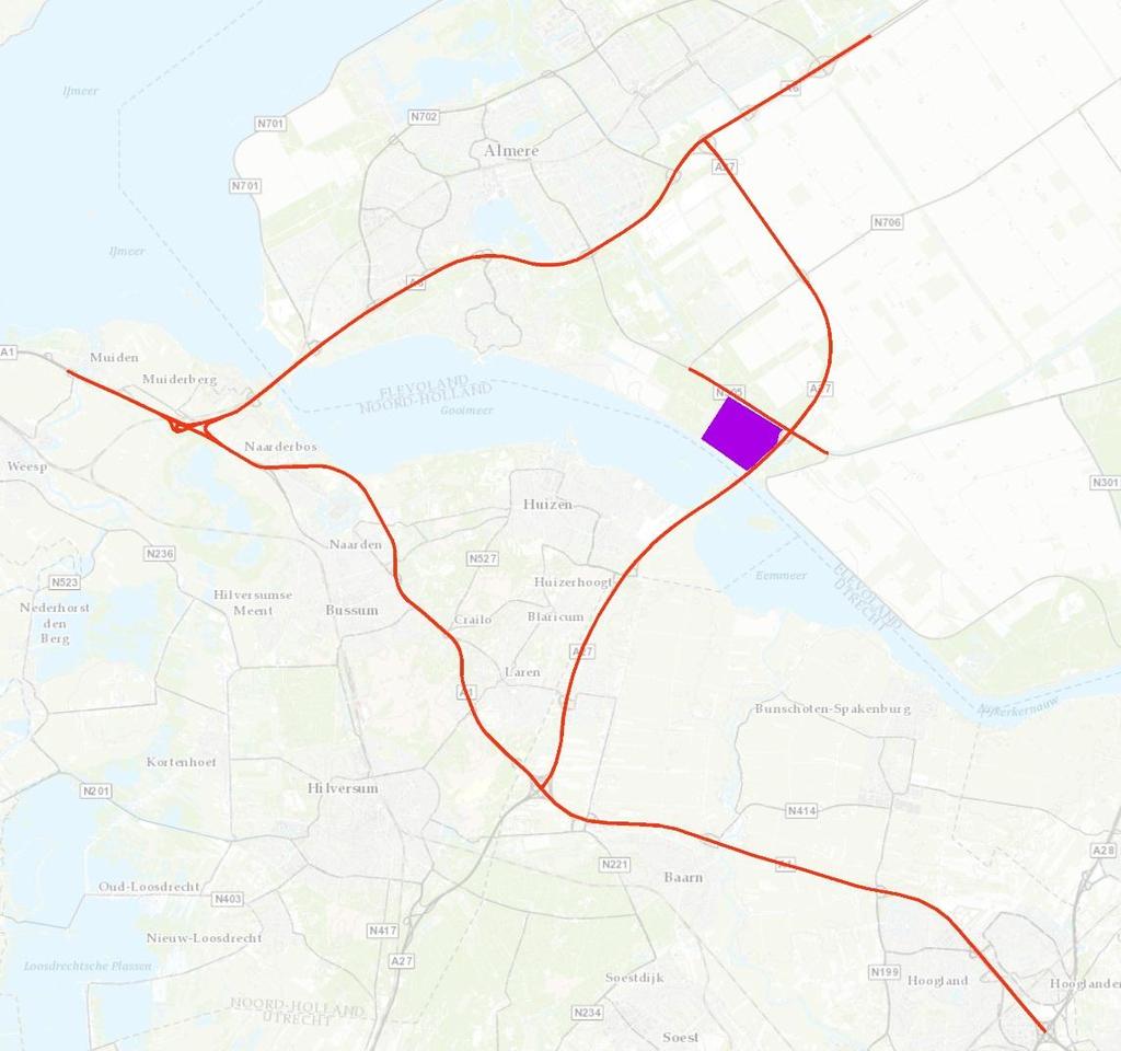 De emissies zijn gesimuleerd door meerdere puntbronnen verspreid over de diverse gebiedsdelen. Voor deze puntbronnen is uitgegaan van een gemiddelde bronhoogte van 5 meter boven maaiveld.