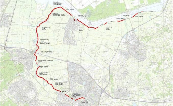 Inhoud presentatie Dijkverbeterplan 1. Aanleiding: veiligheidstekort (dijkring 45, primair, totaal 42 km, waarvan ca. 24 km verbeteren) 1. Aanleiding & aanpak 2. MER, DVP en Vergunningen 3.