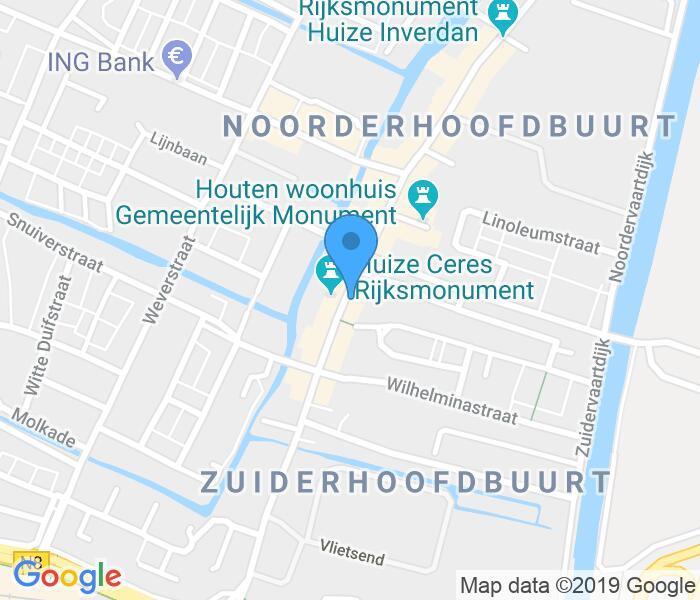 LIGGING KADASTRALE GEGEVENS Adres Zuiderhoofdstraat 52 Postcode / Plaats 1561 AN Krommenie Gemeente Krommenie