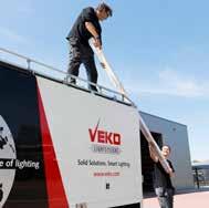 Door het toepassen van losse lenzen, bedenkt Veko de beste optische oplossing.