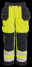 5891 81 WERKBROEK Vlamvertragende Hi-Vis    ISO 11611, LOI: 29,8% *