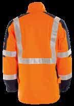 3 5236 82 WINTERJACK Vlamvertragend Hi-Vis winterjack met