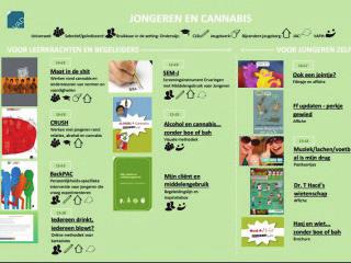33 ondersteuning Materiaalfiche cannabis tabak, alcohol en drugs Deze materiaalfiche geeft een overzicht van de beschikbare VAD-methodieken over cannabis.