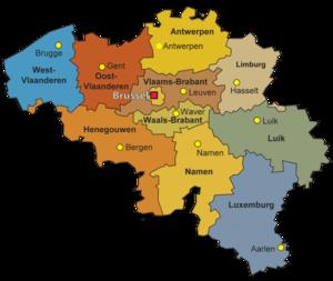 PROVINCIES GEWESTEN Ons