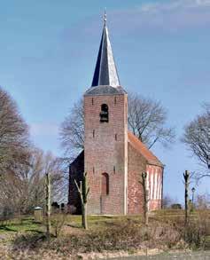 Het gebouw dat er nu staat is het restant van een kruiskerk: in 1859 werd het schip afgebroken.