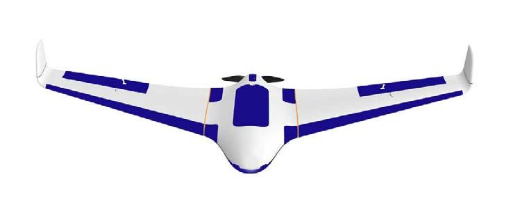 POLICE UAV X681 Long range surveillance drone Wingspan 2.