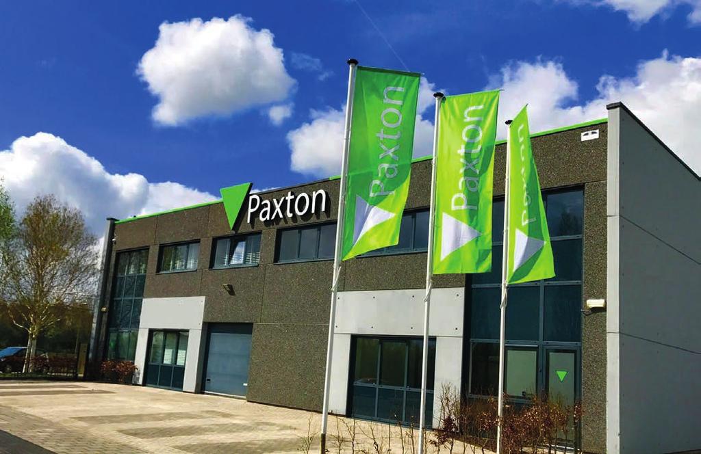 Aanvullende informatie 55 Paxton Experience Center In ons state-of-the-art Experience Center kunnen we uitgebreide demonstraties geven aan u en uw klanten.