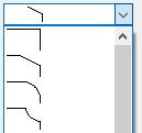 Om automatisch de waarde weer te geven in het dialoogvenster, moet x voor alle waarde typen gelijk zijn, bijvoorbeeld, P1_size, P1_standard en P1_length.