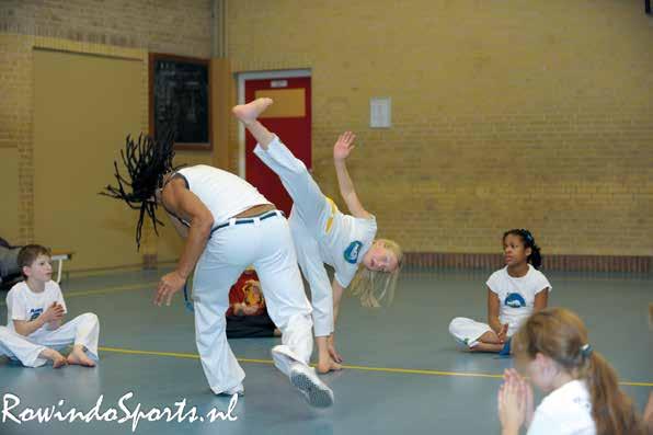 Kom kennismaken met Capoeira, de spectaculaire vechtkunst uit Brazilie! Geen idee wat capoeira is maar ben je sportief, houd je van muziek en een uitdaging? Kom naar de trainingen en doe mee!