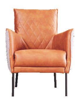 5) Fauteuil Waxham Fauteuil in diverse stof-, lederkwaliteiten en kleuren.