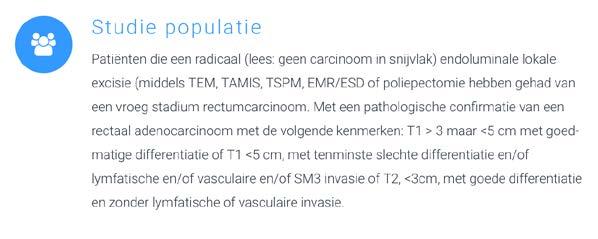 TESAR Medium risk rectumcarcinoom