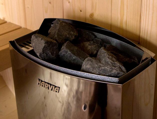 KACHELGEBRUIK Elektrische kachel Bij de aanschaf van uw sauna heeft u de keuze gemaakt voor een elektrische of houtgestookte kachel.