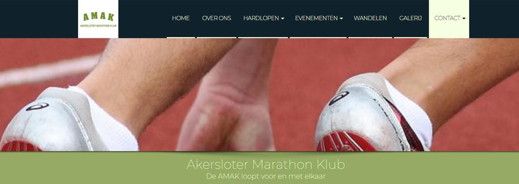 Nieuwe website 1 april gaat de nieuwe website van onze club live. Het adres van de website is www.amakakersloot.nl Tegelijkertijd zijn ook nieuwe emailadressen actief.