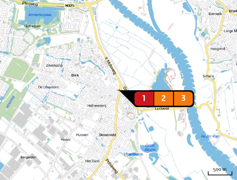 Benodigde ontwikkelingsruimte Locatie Huidige situatie Emissie Huidige situatie Bron Sector Emissie NH3 Emissie NOx Bron 1 Wegverkeer Binnen bebouwde kom < 1 kg/j < 1 kg/j Bron 2 Wonen en