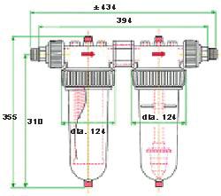 4.2 Voordelen Absoluut geruisloze werking door toepassing meerwaaierige centrifugaal pomp met ingebouwde rendementsklep en omkasting Ruimte besparende, compacte installatie Lange levensduur door