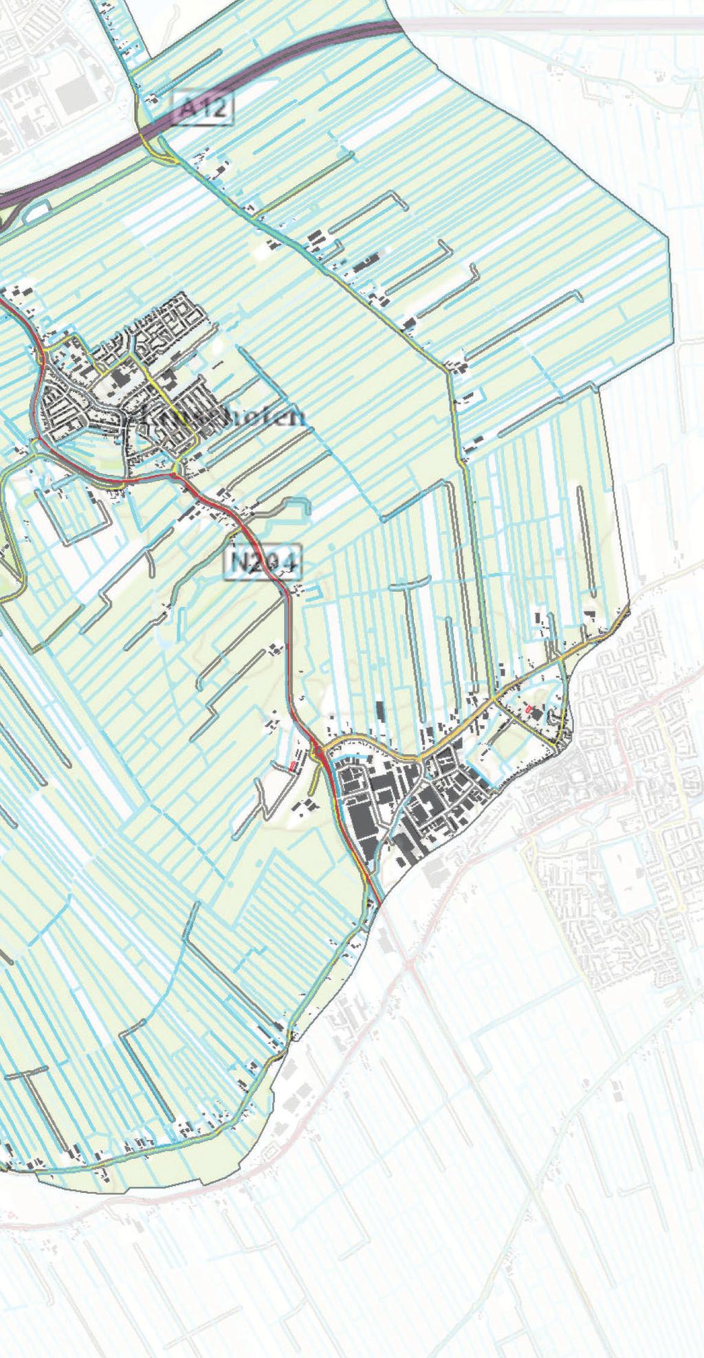 Landgoed Linschoten, een byass-oeratie Ter ontlasting van het boezemsysteem wil het waterscha een byass en o het Landgoed Linschoten aanleggen.