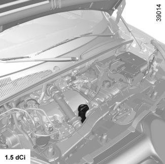 MOTOROLIEPEIL: bijvullen, vullen, olie verversen (1/2) 1 2 2 1 2 1 (Bij)vullen De auto moet horizontaal staan en de motor moet koud zijn (bijvoorbeeld voordat u s morgens wegrijdt).