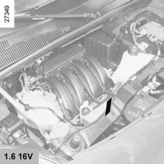 IDENTIFICATIEPLAATJES VAN DE MOTOR C 1 2 3 C C