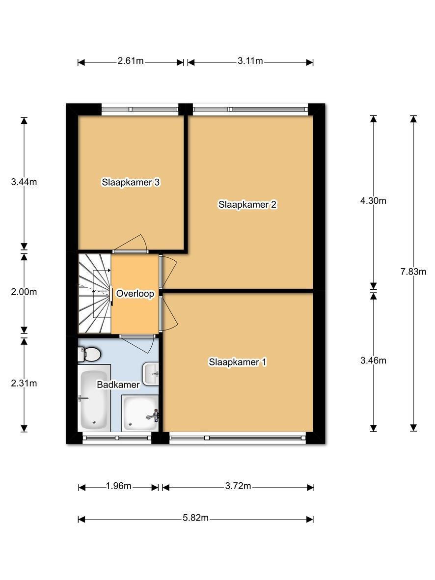 Aan deze plattegrond kunnen geen rechten worden