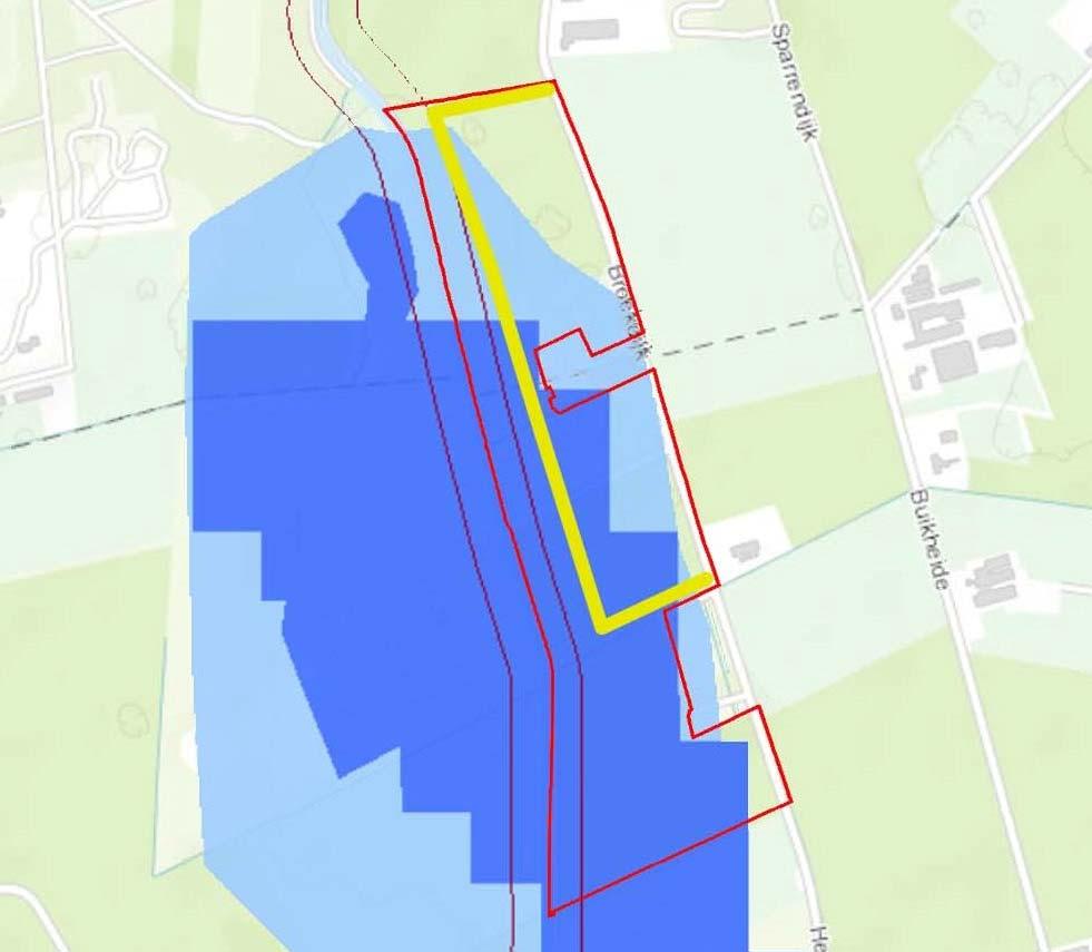 In de Verordening Ruimte is het projectgebied op de kaart Water (figuur 9) deels aangeduid als regionaal waterbergingsgebied en deels als reserveringsgebied voor waterberging.