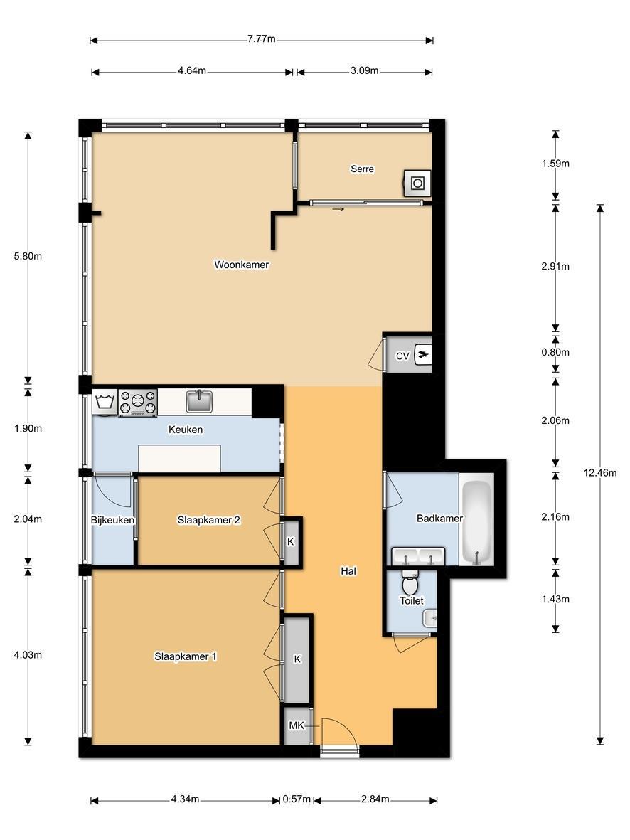 Aan deze plattegrond kunnen geen rechten worden ontleend.