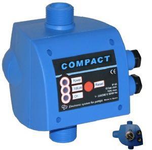 COMPACT 22RMC opbouw pompbesturing De Compact 22RMC is een hoogwaardig schakelapparaat die de besturing en bewaking van de pompmotor verzorgt, en vervangt conventionele hydrofoor besturingen met