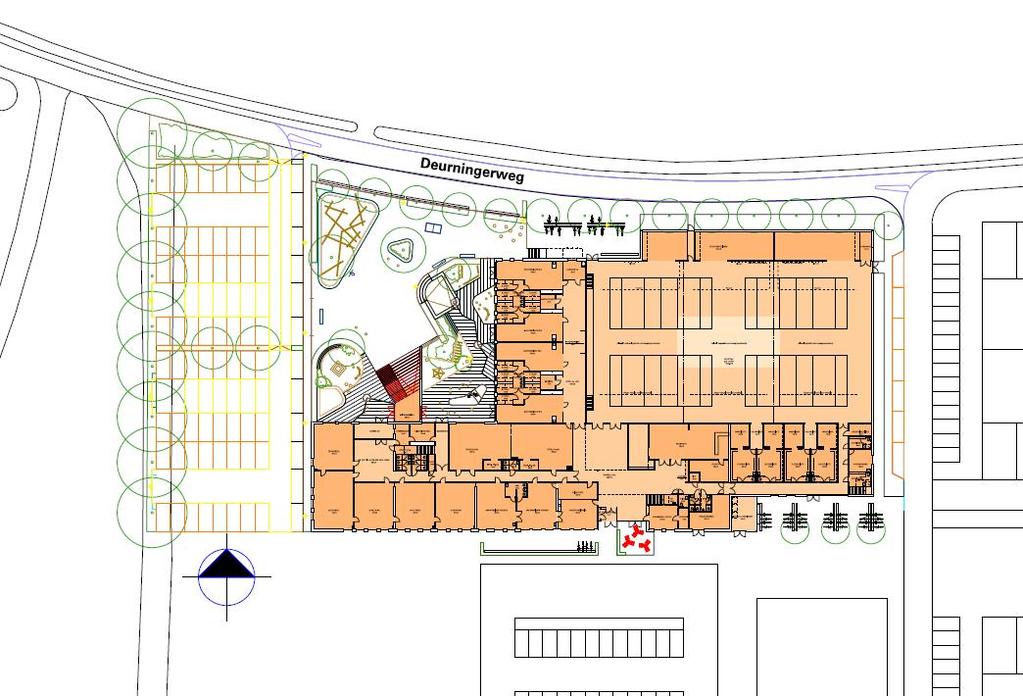 Daarnaast omvat het plan de realisatie van grondgebonden woningen in het oostelijk deel van De Veste.