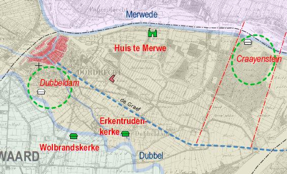 Nieuwe Noordpolderweg 1, Vlijpark, Dordrecht Ondergronds 108 Volgens Van Heeren (2015) was de Graaf een achterwetering van de ambachten die ontstonden op de hogere oeverwal van de Merwede, zoals
