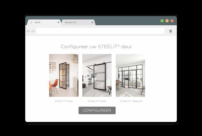 STEELIT MODULAIR CONFIGURATOR Name: Language: NL Creation date: 05.11.2018 This drawing is property of Steelit. All rights are reserved.