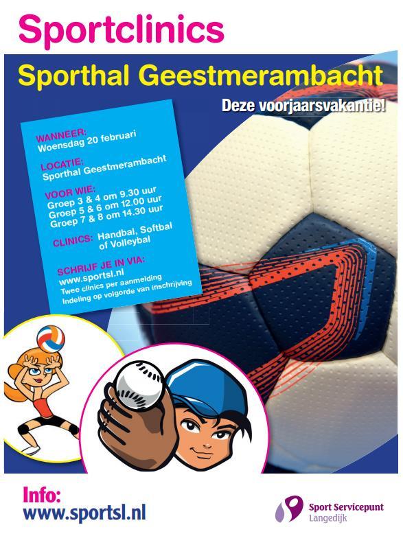 Bij de handbalclinic wordt er getraind op techniek, voetenwerk en snelheid. Wie gooit het hardste op doel?