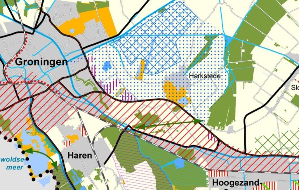 2.1 2 B e l e i d O m g e v i n g s p l a n Het Provinciaal Omgevingsplan Groningen 2009-2013 (hierna Omgevingsplan of POP) bevat het provinciaal ruimtelijk beleid.