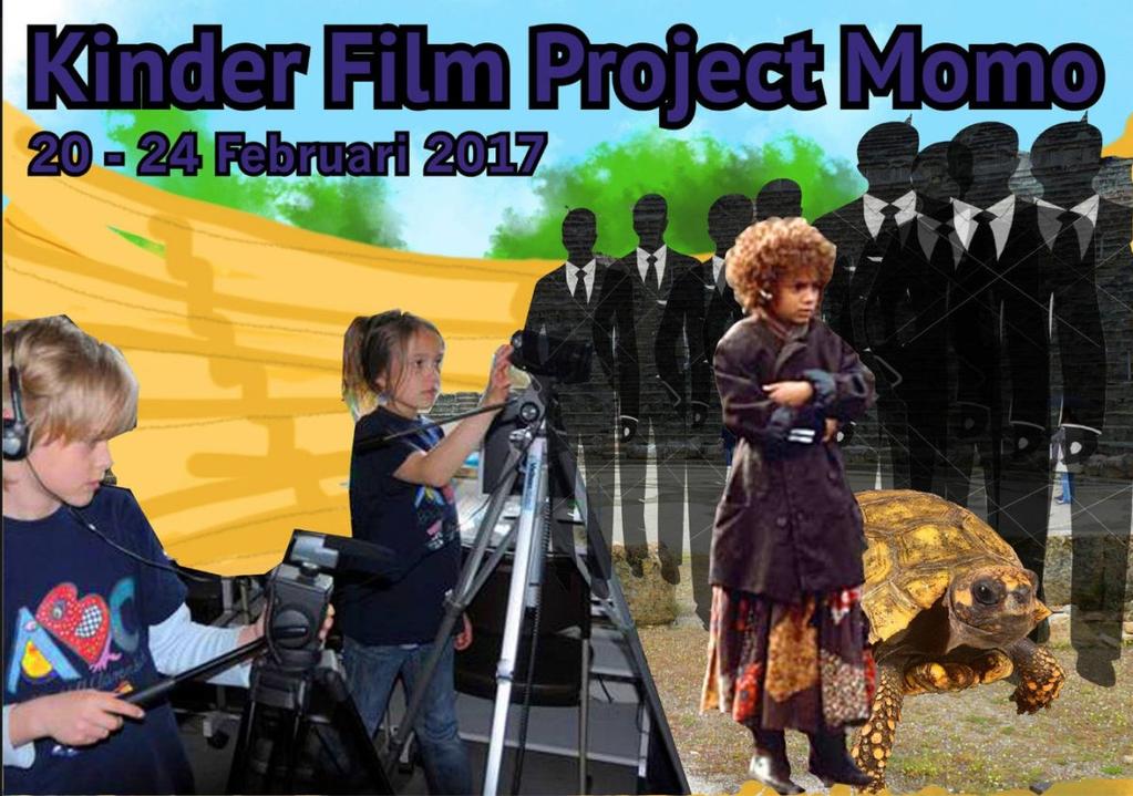 Kinder Filmproject MOMO Wij hebben onlangs digitaal een flyer over dit Kinder Film Project gestuurd. De sluitingsdatum is morgen 10 februari.