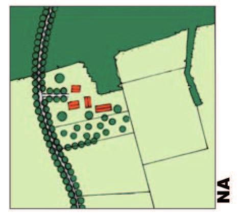 P/7 Bij nieuwe erven en bij veranderingen op erven vindt het Landschapsontwikkelingsplan het belangrijk dat het erf onderdeel wordt van het landschap.