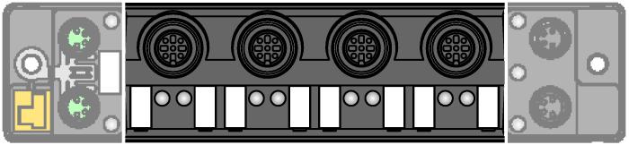 6932993 PSGS4M-PSGS4M-4414-1M M8-RJ45: Ident-nr. 6933004 PSGS4M-RJ45S-4414-1M M8-M12: Ident-nr.