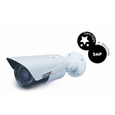I4-250IP5VF 5 Megapixel IP bulletcamera 1/2.5" CMOS sensor 3-10.5mm varifocaal-lens (94 ~ 35 ) Real WDR, 3D-DNR, BLC, HLC, IR filter Bewegingsdetectie, privacy masking, 40m IR bereik H.265/ H.